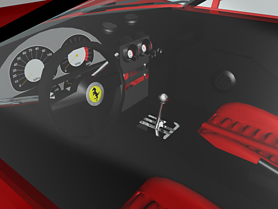 Ferrari GTO 233 3D Model
