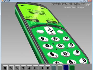 Interactive 3D Mobile Phone Presentation (Download)